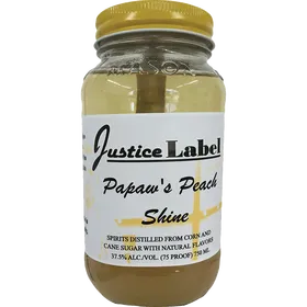 Justice Label Papaws Peach Shine