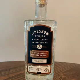 Sideshow Spirits Double Barrel Bourbon Whiskey