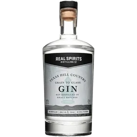 Real Spirits Tx Hill Country Grain To Glass Gin