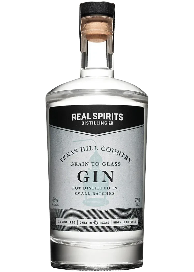 Real Spirits Tx Hill Country Grain To Glass Gin