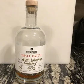 County Seat Small Batch Rye Whiskey