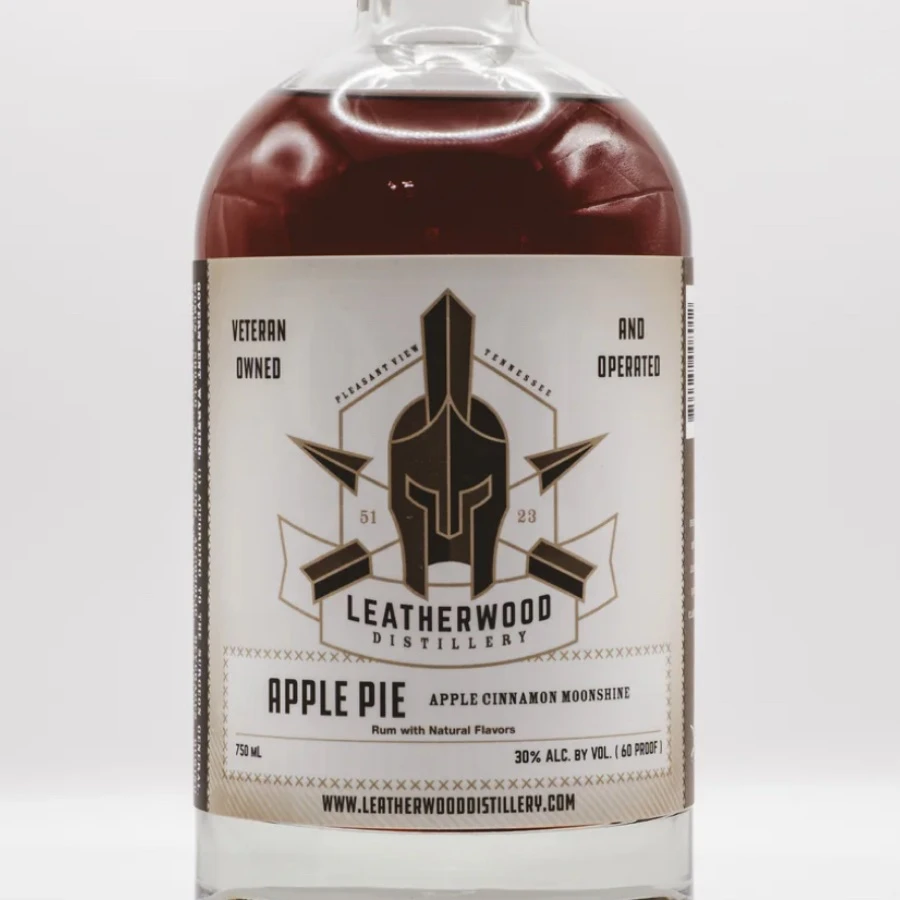 Leatherwood Distillery Apple Pie Apple Cinnamon Moonshine