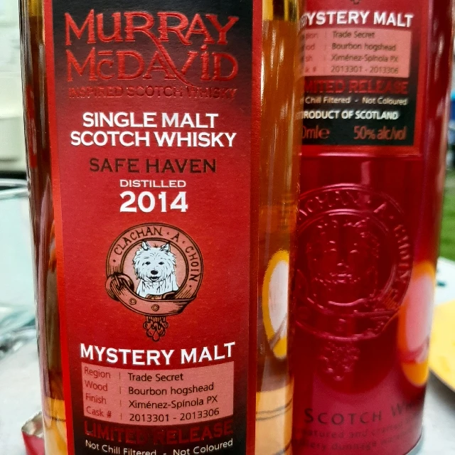 Safe Haven 2014 Mystery Malt (Murray McDavid)