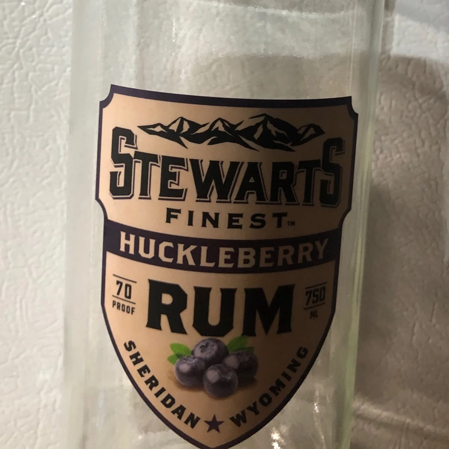 Stewart's Finest Huckleberry Rum