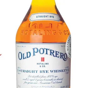 Old Portrero Straight Rye Whiskey, Single Barrel