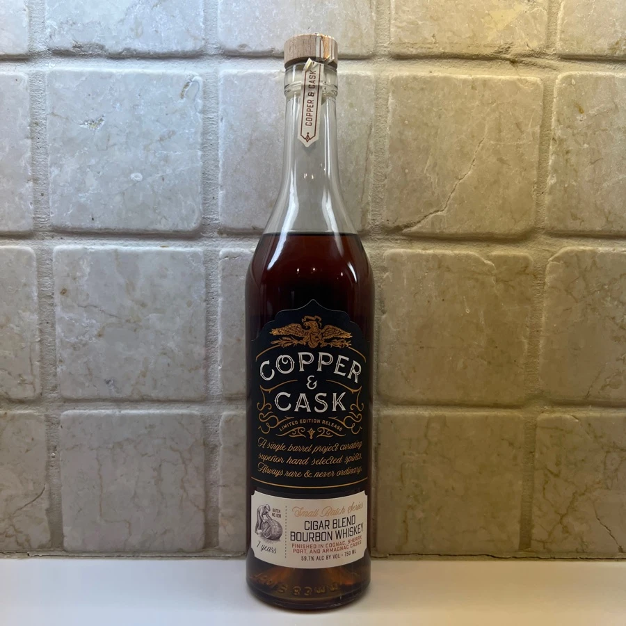 Cooper & Cask Cigar Blend Bourbon Whiskey