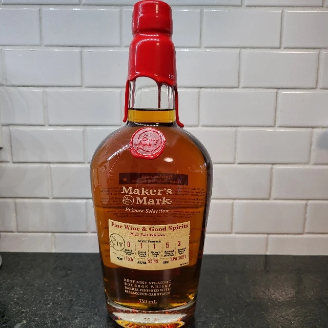 Maker's Mark Private Selection - FWGS 2021 Fall Edition