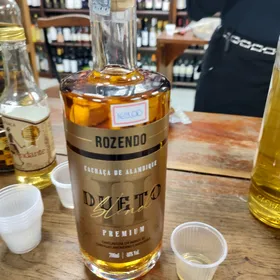 CACHAÇA ROZENDO DUETO BLEND PREMIUM CARVALHO AMERICANO & AMBURANA