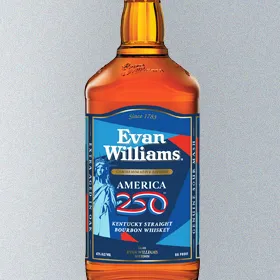 Evan Williams Black Label Bourbon (American 250 Commemorative Edition)