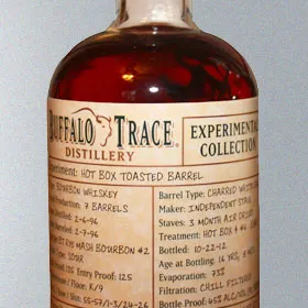 Buffalo Trace Experimental Collection Hot Box Toasted Barrel