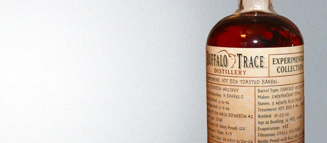 Buffalo Trace Experimental Collection Hot Box Toasted Barrel