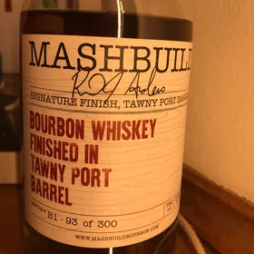 Mashbuild; Bourbon whiskey finished in tawny port barrel