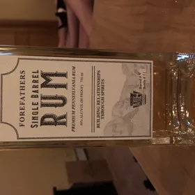 Forefathers Single Barrel Rum