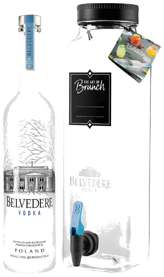Belvedere Vodka Brunch Cocktail Jar Gift