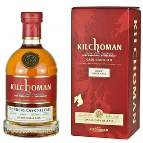 Kilchoman 9 Year Old 2008 - Founders Cask Release