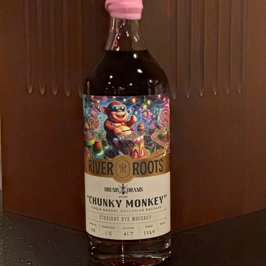River Roots Straight Rye Drums & Drams "Chunky Monkey"
