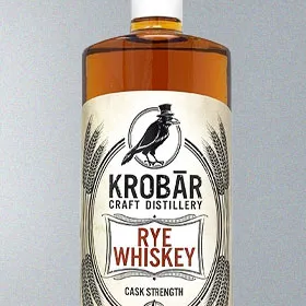 KROBĀR Cask Strength Rye Whiskey