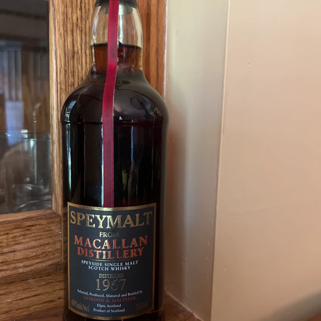 Speymalt From Macallan Distilled 1967