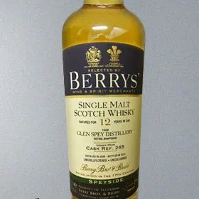 Glen Spey 2000 12 Year Cask #265 (Berry Bros. & Rudd)