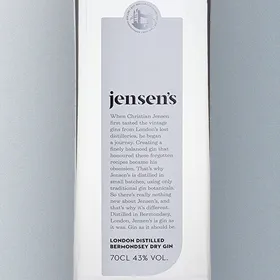 Jensen's Bermondsey Gin
