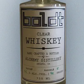 Boldt Clear Whiskey (Batch 001)