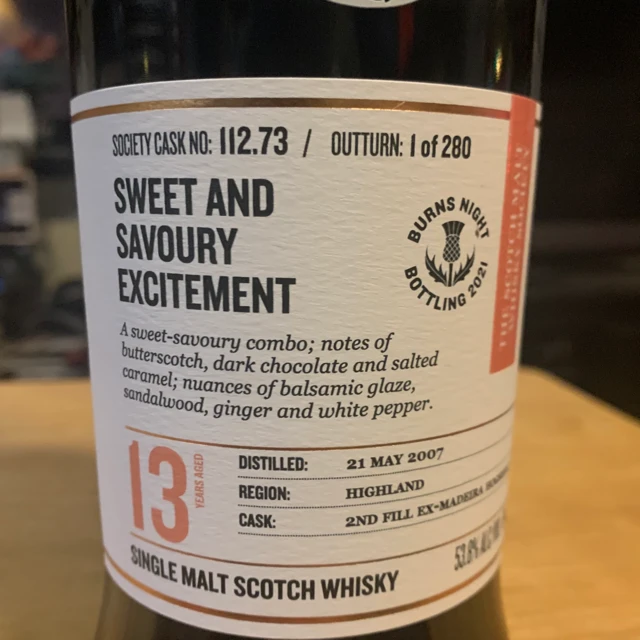 Sweet and Savoury Excitement 112.73 (SMSW)
