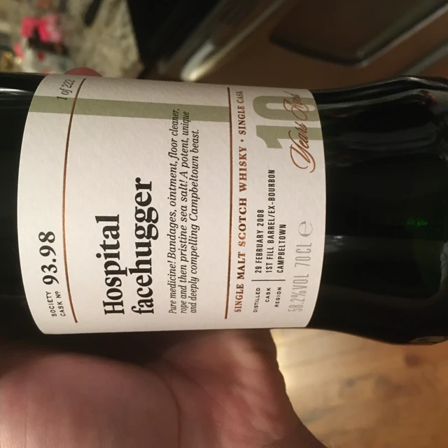 Hospital facehugger 93.98 (SMWS)