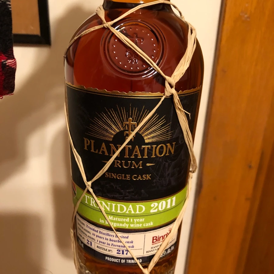 Planteray Trinidad 2011 Binnys Burgundy Aged