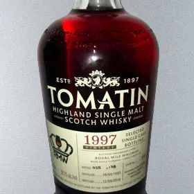 Tomatin 19 Year 1997 (Royal Mile Whiskies)