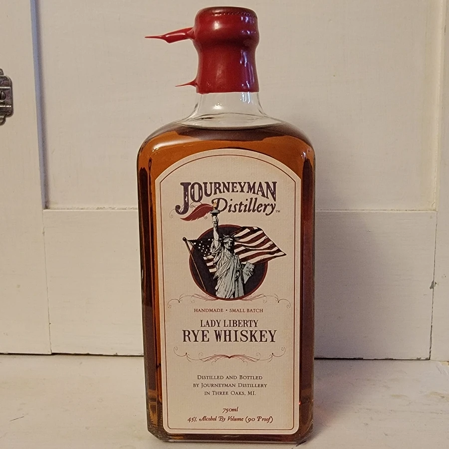 Journeyman Distillery Lady Liberty Rye Whiskey