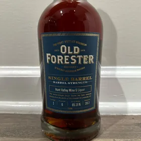 Old Forester Single Barrel Bourbon Barrel Strength (Hunt Valley Wine & Liquor)