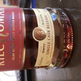Kilchoman single cask sherry 6yr