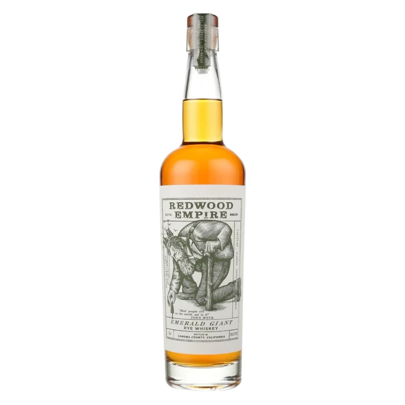 Redwood Empire Emerald Giant Rye Whiskey 750ml