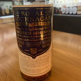 Royal Lochnagar Selected Reserve (1980's)