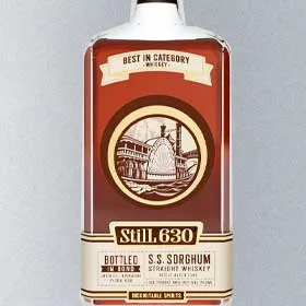 StilL 630 S.S. Sorghum Straight Whiskey Bottled in Bond