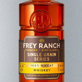 Frey Ranch Single Grain Series: 100% Wheat Whiskey