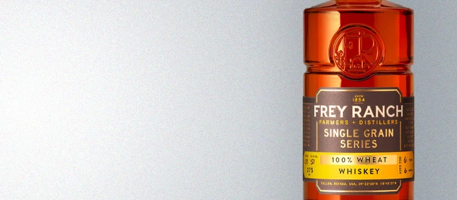 Frey Ranch Single Grain Series: 100% Wheat Whiskey