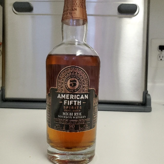 American Fifth Spirits Small Batch High Rye Bourbon Whiskey