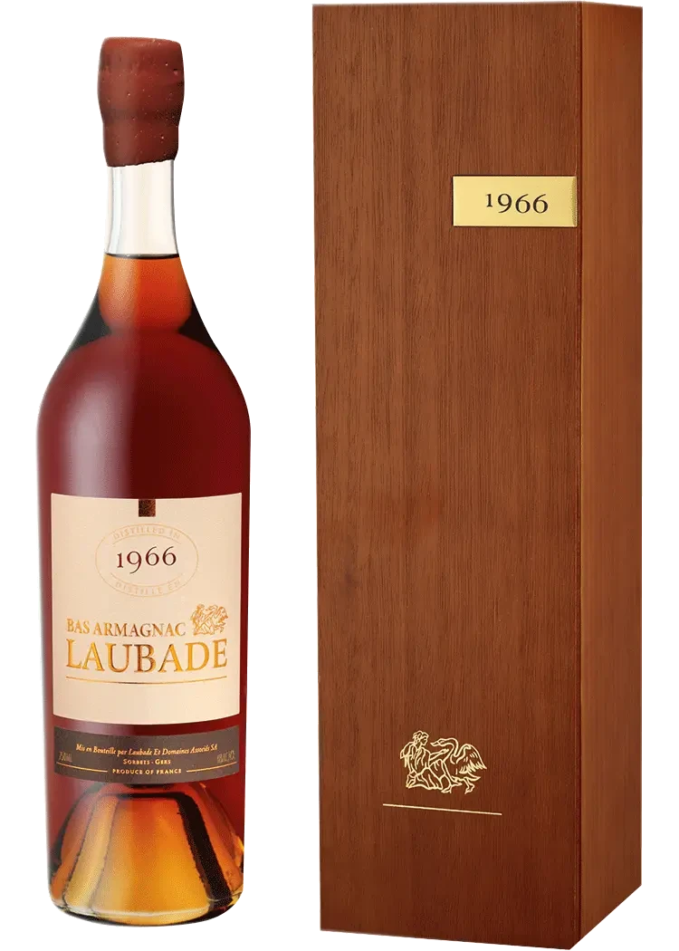 Ch De Laubade Armagnac 1966