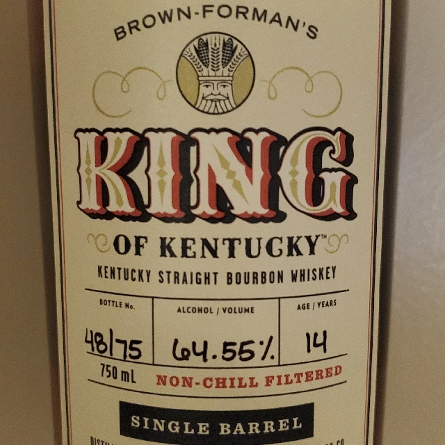King of Kentucky 14 Year Bourbon (2020 Release)
