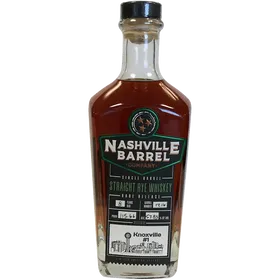 Nashville Barrel Single Barrel Straight Rye