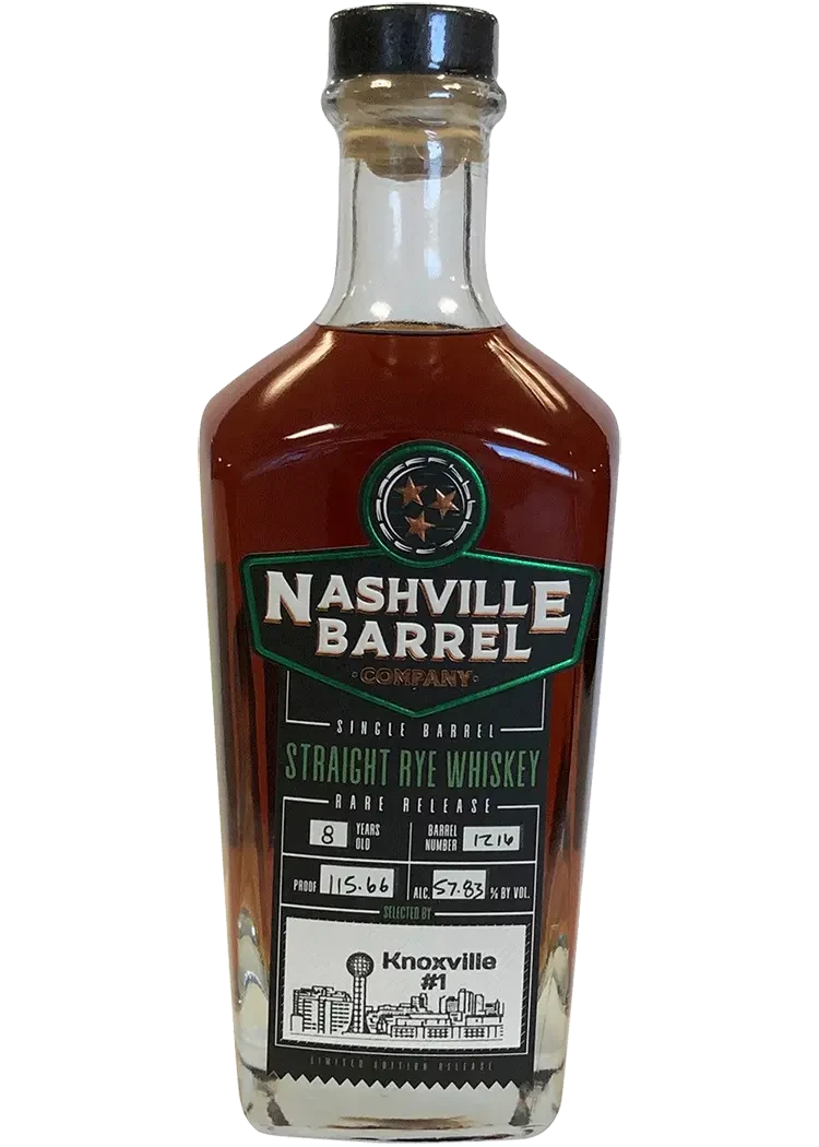Nashville Barrel Single Barrel Straight Rye