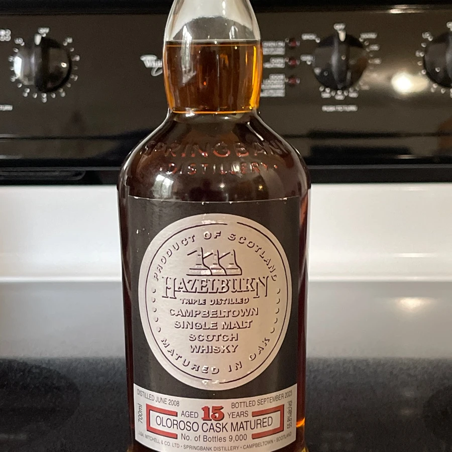 Hazelburn 15 Years Triple Distilled Oloroso Cask Matured