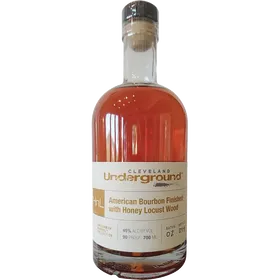 Cleveland Underground Bourbon Whisky finished with Honey Locust Wood