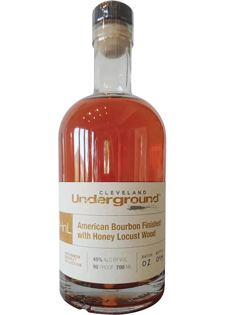 Cleveland Underground Bourbon Whisky finished with Honey Locust Wood