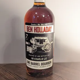 Ben Holladay 7 Year One Barrel Bourbon (16-Charlie-22)