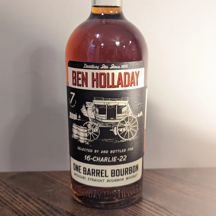 Ben Holladay 7 Year One Barrel Bourbon (16-Charlie-22)