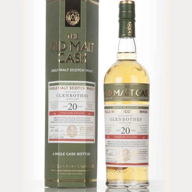 Glenrothes 20 Year Old 1996 (Cask 13093) Old Malt Cask (Hunter Laing)