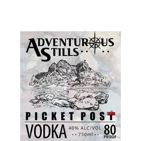Adventurous Stills Picketpost Vodka