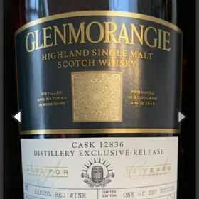 Glenmorangie Rare Cask 12836